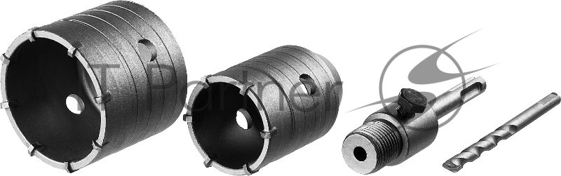 Набор коронок ЗУБР 29211-H2 по бетону с оснасткой d = 50 68мм кейс мастер