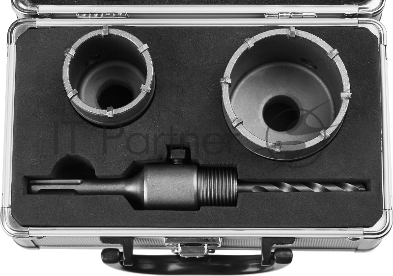 Набор коронок ЗУБР 29211-H2 по бетону с оснасткой d = 50 68мм кейс мастер