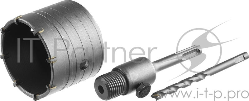 Коронка СИБИН 29216-73 по бетону sds-plus в сборе d=73мм