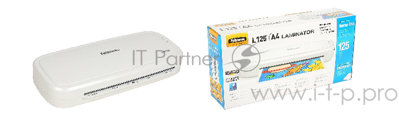 Ламинатор Fellowes Ламинатор L125 A4 FS-57372(01) {80х125мкм, 30см/мин (2вал.) лам.фото}