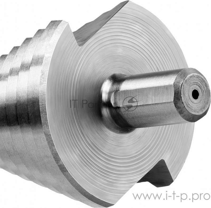 Сверло по металлу ЗУБР 29670-6-52 профи ступ., трехгран. хв., L- 100 мм, 13мм