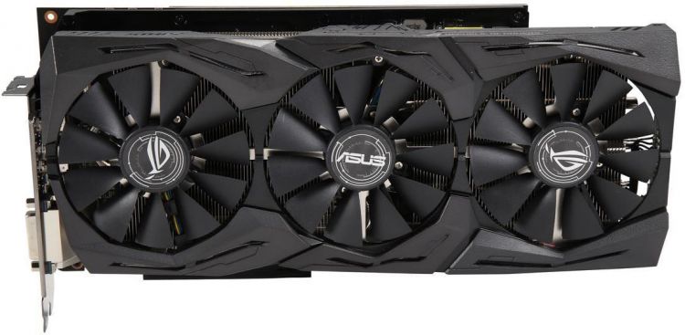 Видеокарта ASUS AMD Radeon RX Vega 56 , ROG-STRIX-RXVEGA56-O8G-GAMING, 8Гб, HBM2, OC, Ret