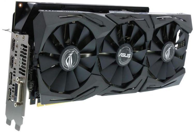 Видеокарта ASUS AMD Radeon RX Vega 56 , ROG-STRIX-RXVEGA56-O8G-GAMING, 8Гб, HBM2, OC, Ret