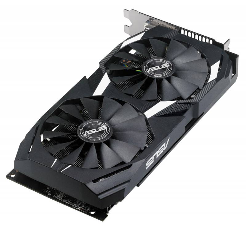 Видеокарта ASUS DUAL-RX580-O4G AMD RX580 4096Mb 256b GDDR5 1360/7000 DVIx1/HDMIx2/DPx2/HDCP RTL