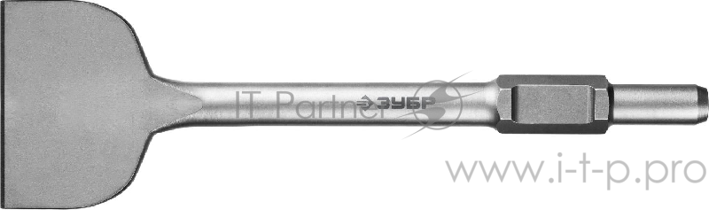 Зубило ЗУБР БУРАН 29375-125-400 лопаточное HEX 30 125х400мм