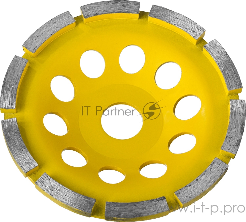 Чашка шлифовальная STAYER PROFESSIONAL 33382-125 алмазная сегментная однорядная 22.2мм 125мм