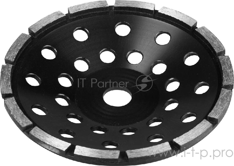 Чашка шлифовальная ЗУБР 33373-180 ЭКСПЕРТ алмазная сегментная однорядная 22.2мм 180мм