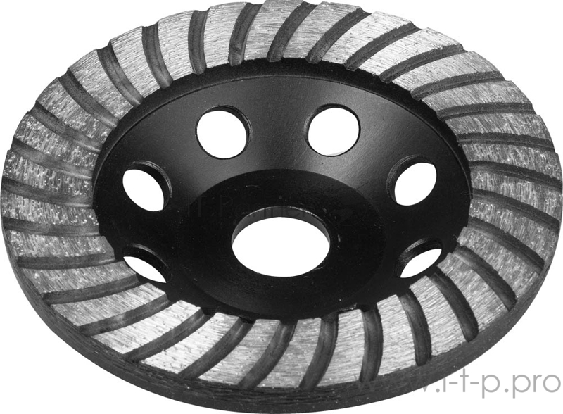 Чашка шлифовальная ЗУБР 33371-115 ЭКСПЕРТ алмазная сегментированная 22.2мм 115мм