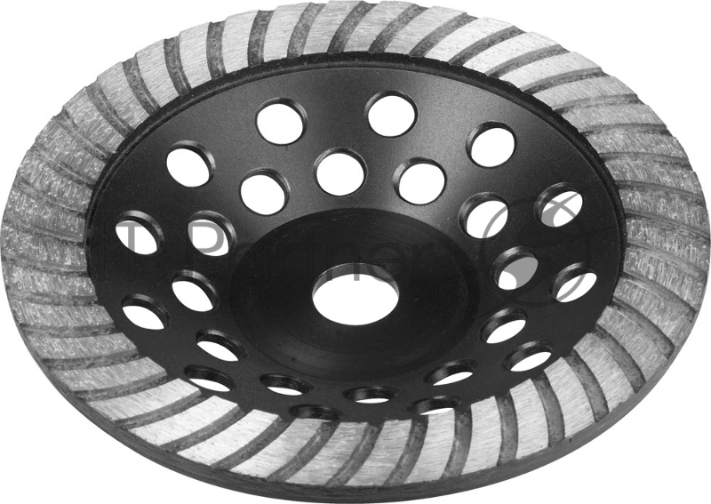 Чашка шлифовальная ЗУБР 33371-180 ЭКСПЕРТ алмазная сегментированная 22.2мм 180мм