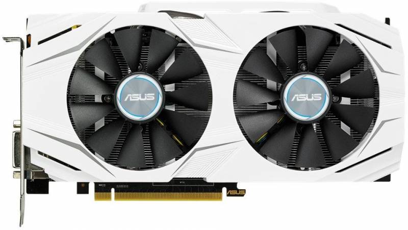 Видеокарта Asus GTX1070 DUAL 8Gb GDDR5 256bit DPx2, DVI-D, HDMIx2 (DUAL-GTX1070-O8G) RTL