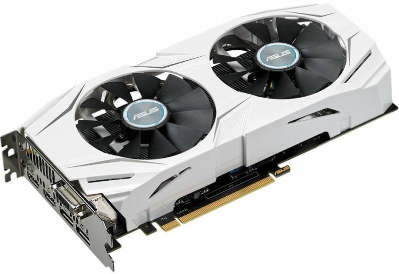 Видеокарта Asus GTX1070 DUAL 8Gb GDDR5 256bit DPx2, DVI-D, HDMIx2 (DUAL-GTX1070-O8G) RTL