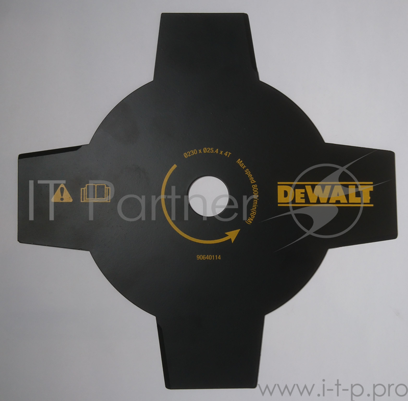 Нож DEWALT DT20655-QZ 4-х лучевой, 230мм, посадка 25,4мм