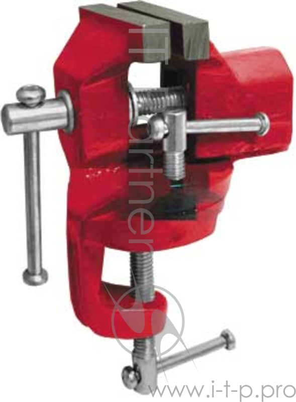 Тиски FIT 59425 настольные, облегченные, поворотные 50 мм