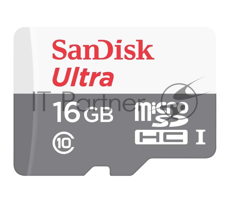 Карта памяти Micro SecureDigital 16Gb SanDisk SDSQUNS-016G-GN3MN {MicroSDHC Class 10, Ultra Android}