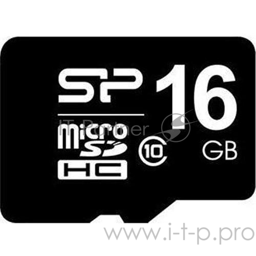 Карта памяти Micro SecureDigital 16Gb Silicon Power SP016GBSTH010V10 {MicroSDHC Class 10}