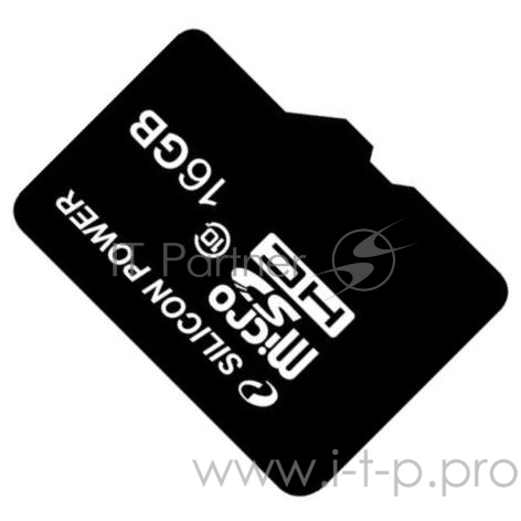 Карта памяти Micro SecureDigital 16Gb Silicon Power SP016GBSTH010V10 {MicroSDHC Class 10}