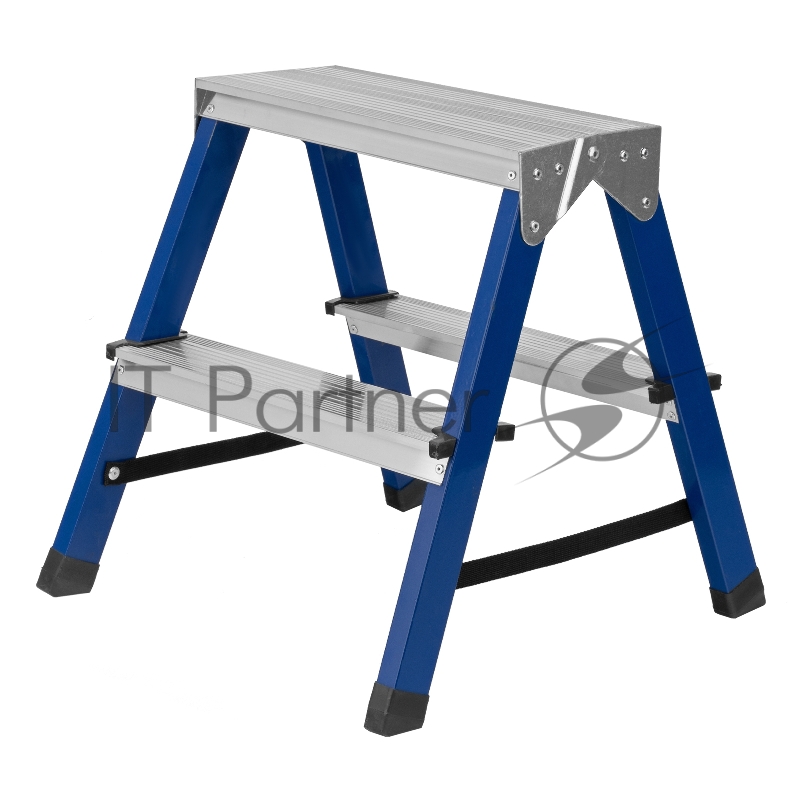 Стремянка СИБРТЕХ 97932 двусторонняя 2ступени стальная россия