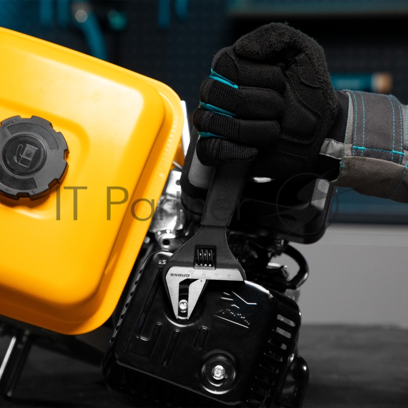 Ключ разводной GROSS 15568 (0 - 40 мм) 200мм