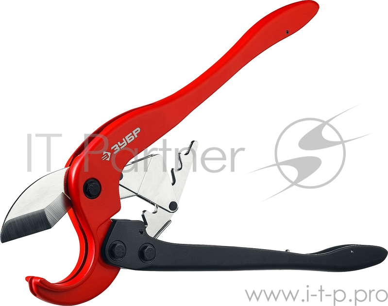 Ножницы ЗУБР 23703-63 Мастер двуручные для пластиковых труб, максимальный d=63 мм