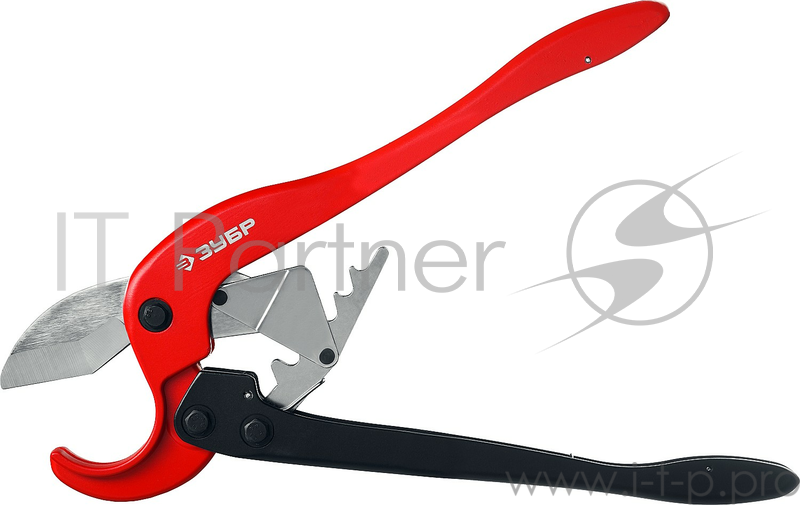 Ножницы ЗУБР 23703-63 Мастер двуручные для пластиковых труб, максимальный d=63 мм