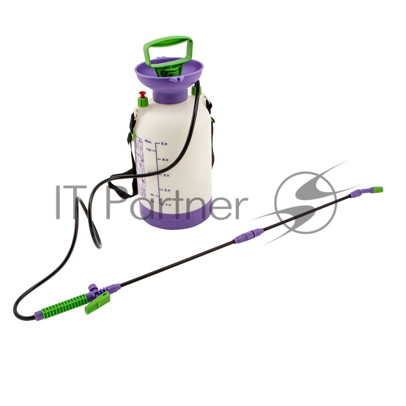 Опрыскиватель PALISAD 64745 ручной усиленный с горловиной 5 литров с насосом шлангом и разбрызгива