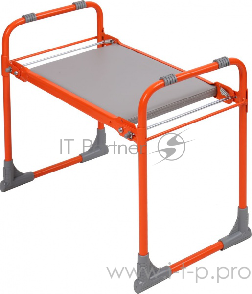 Скамейка садовая с мягким сиденьем НИКА СКМ (СКМ/О оранжевый)