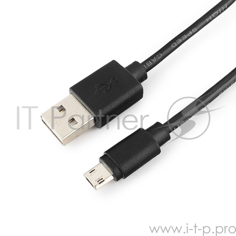 Кабель USB2.0 соединительный USB A-microB Gembird Cablexpert CC-mUSBDS-6, с двусторонними разъемами (1.8м)
