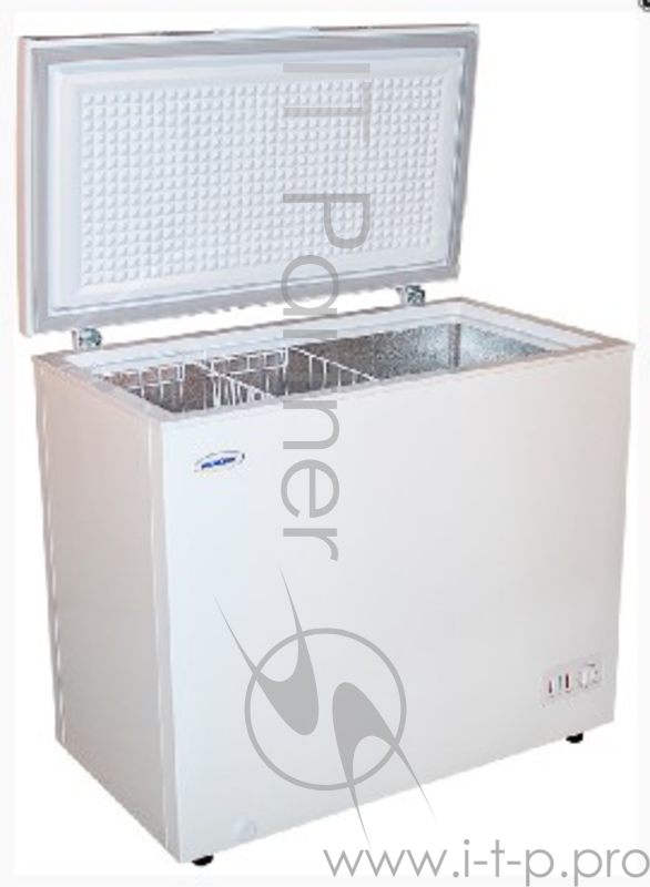 Ларь RENOVA FC-215 Общий объем 215л. Хладагент: R600a. Класс энергопотребления: А+. Мощность замораживания (кг/сутки): 11,5. Термостат с механическим управлением. Быстрая заморозка. Отключение компрессора при выключении термостата. Индикация режимов