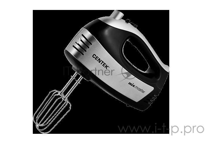 Миксер Centek CT-1122 черн/сталь