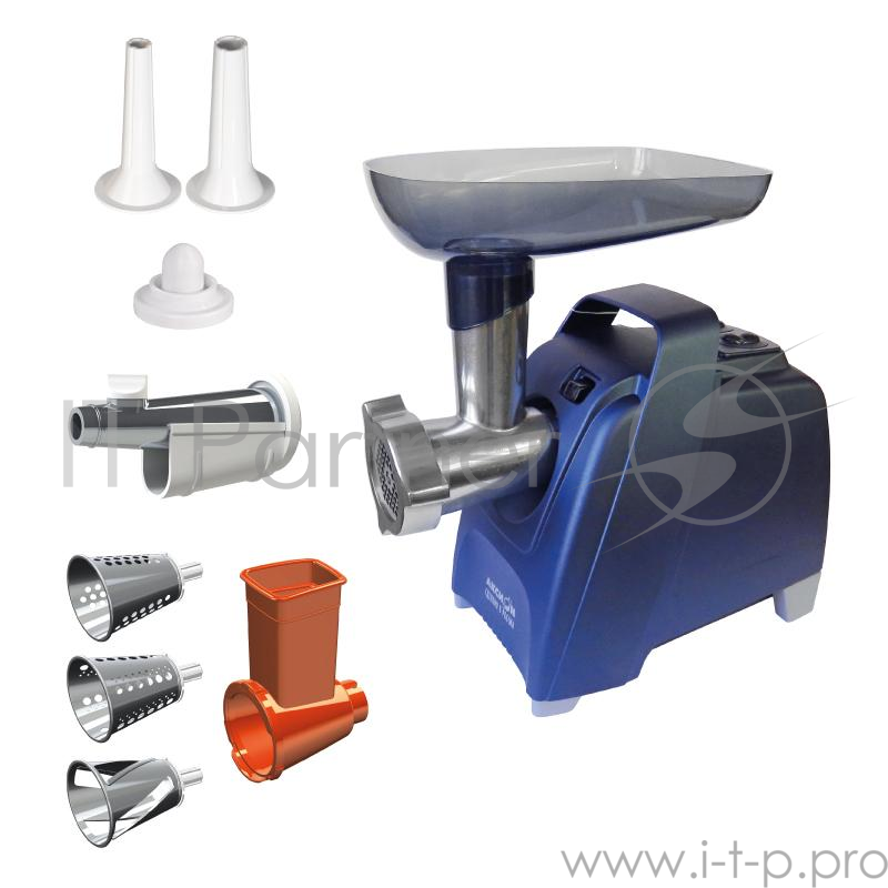 Мясорубка Аксион М 61.02черно-серебристая