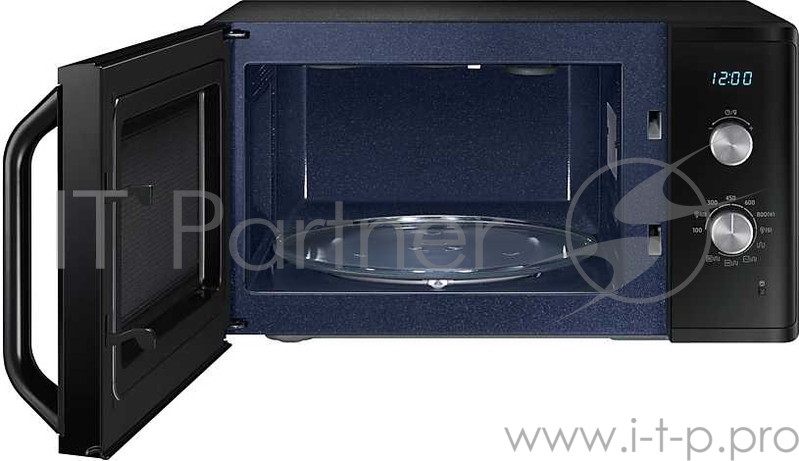 Микроволновая печь Samsung MG23K3614AK 23л, гриль, БИОкерамика, цвет чёрный, гриль, равномерное распределение микроволн, LED дисплей