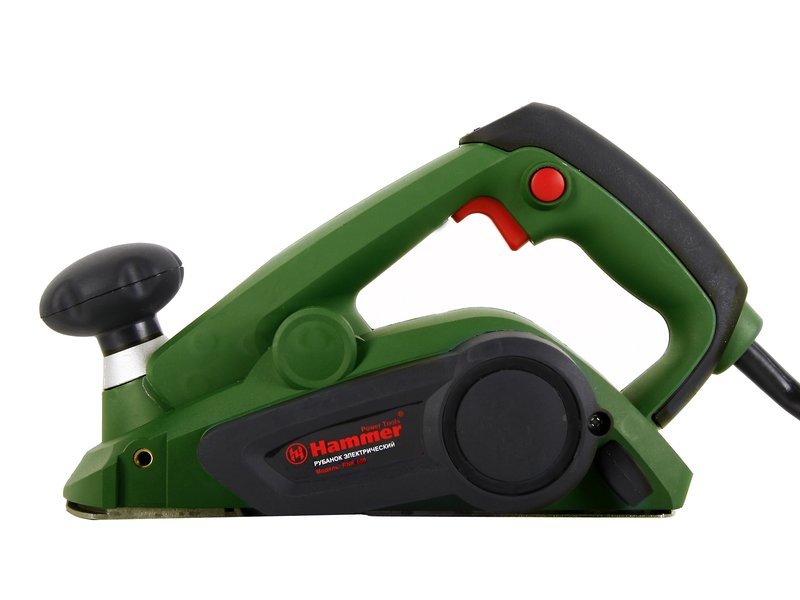 Рубанки Hammer Flex RNK600 Рубанок 147-004 12598 {600Вт 17000об/мин нож 82мм срез 1-2мм}