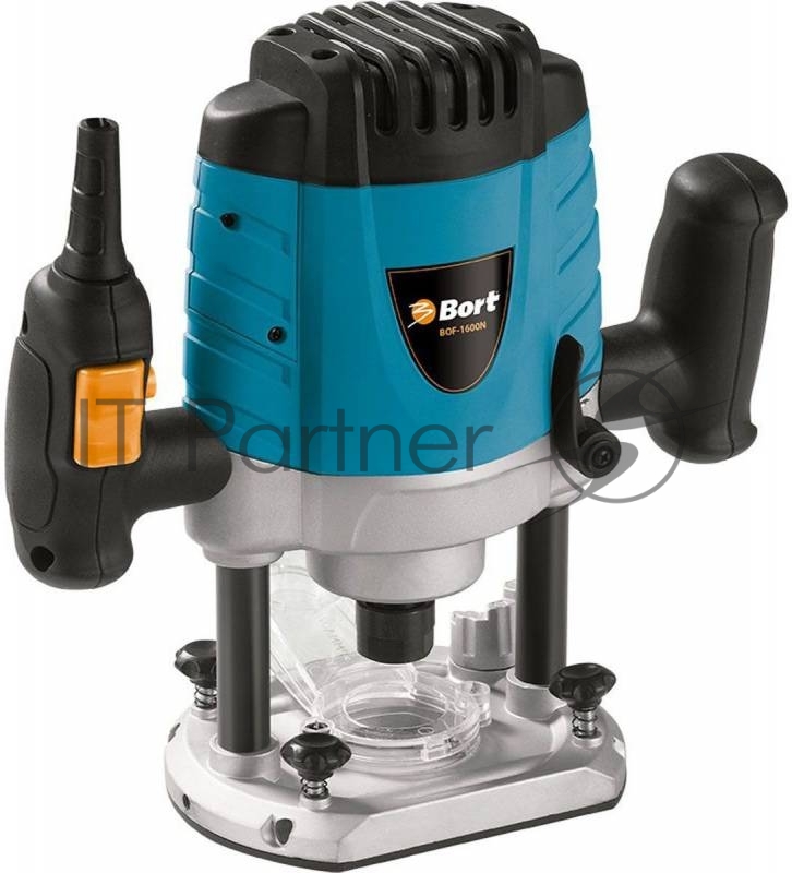 Фрезеры Bort BOF-1600N Фрезер электрический 98290011 { 1500 Вт, 26000 об/мин, 4.8 кг, набор аксессуаров 5 шт }