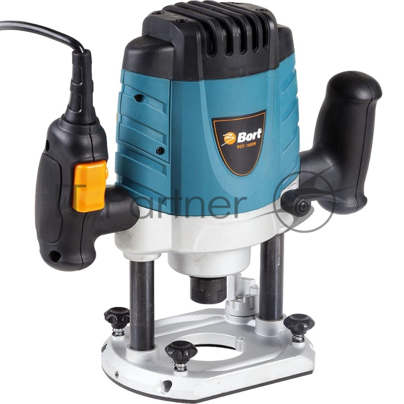 Фрезеры Bort BOF-1600N Фрезер электрический 98290011 { 1500 Вт, 26000 об/мин, 4.8 кг, набор аксессуаров 5 шт }