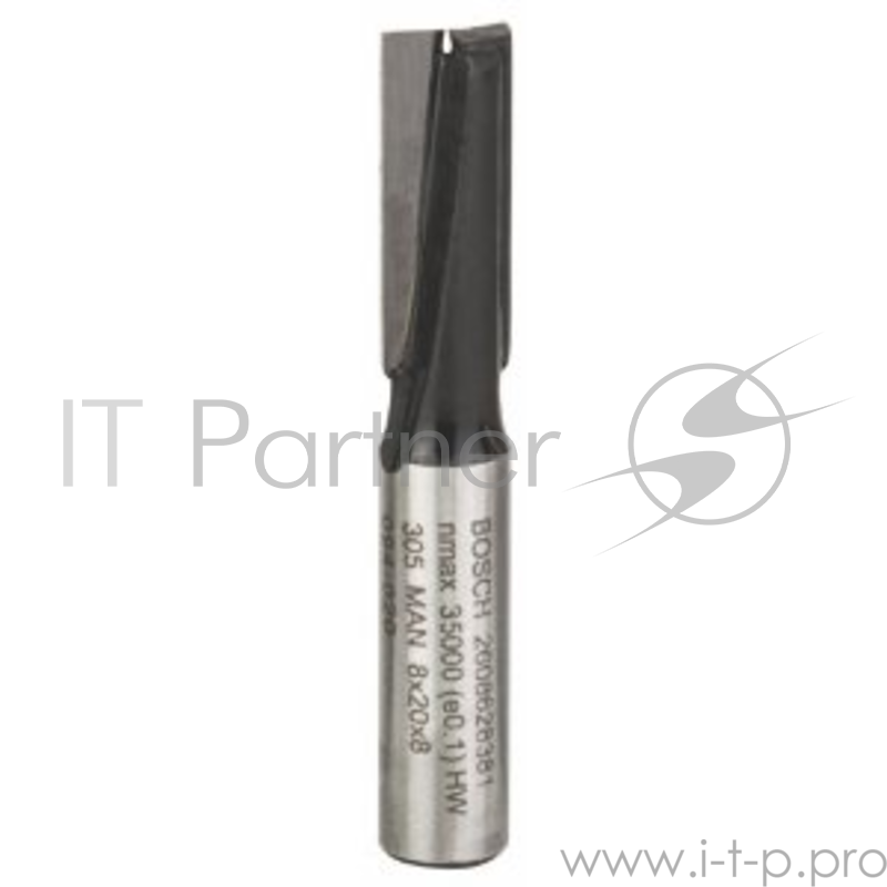 Фрезы (Bosch) Bosch2608628381 Фреза пазовая Std S8/D8/L20