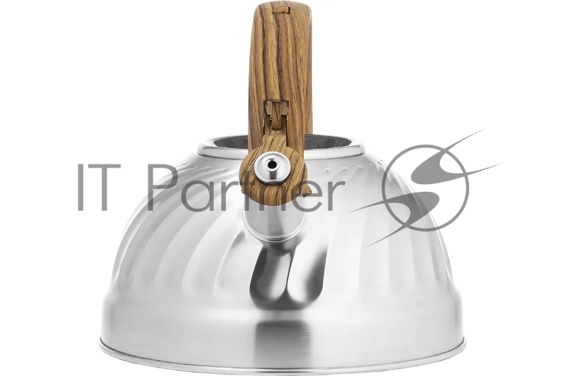 LR00-69 Чайник LARA (зеркальный) 2.7л индукционное капсулированное дно, свисток с кноп. Механизмом