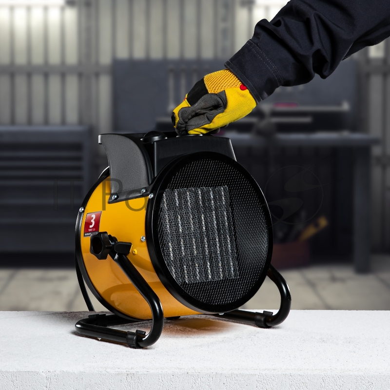 Тепловая пушка DENZEL 96431 3кВт 150м3/ч 30м2 2.75кг