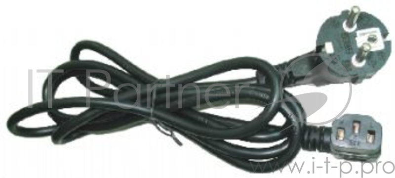 Кабель питания Gembird PC-186A-VDE, угловой (1.8м)