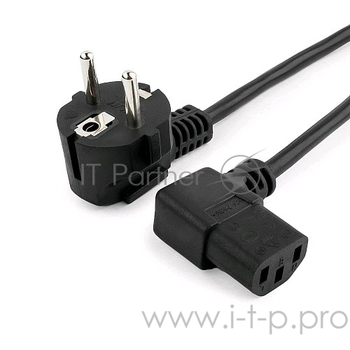 Кабель питания Gembird PC-186A-VDE, угловой (1.8м)