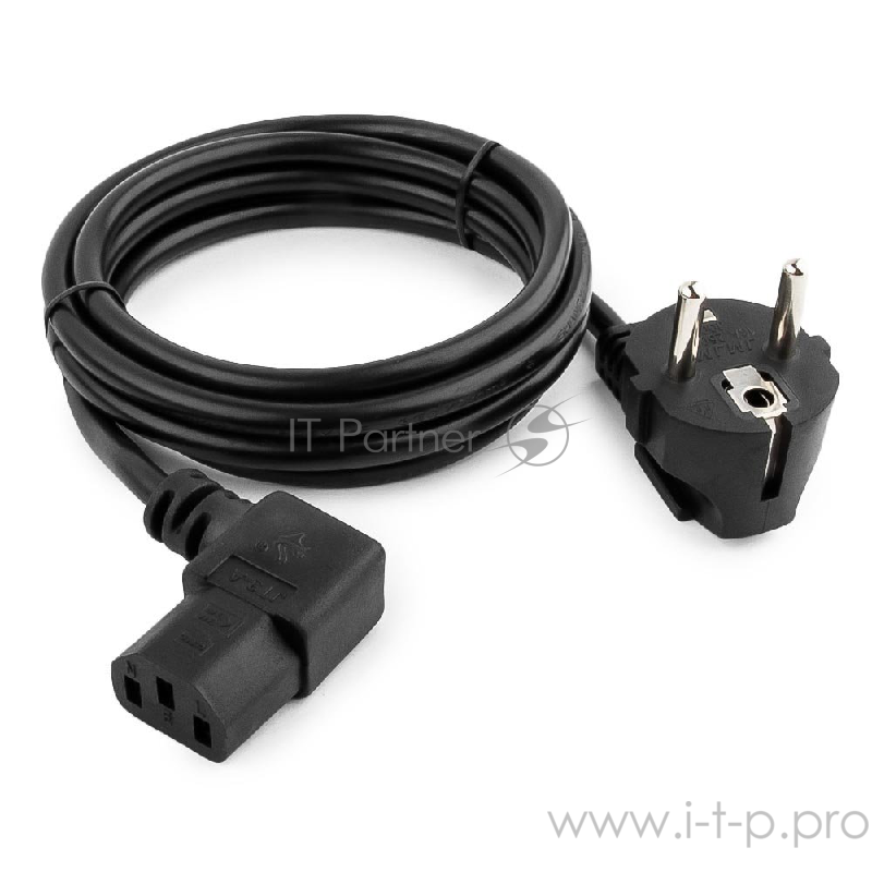 Кабель питания Gembird PC-186A-VDE, угловой (1.8м)