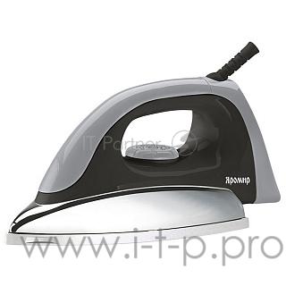 Утюг ЯРОМИР ЯР-004 черный с серым Максимальная мощность 1400 Вт. Подошва из полированного алюминия. Автоматический контроль температуры нагрева. Индикатор нагрева утюга. Терморегулятор. Защита от перегрева. Цвет: черный с серым.