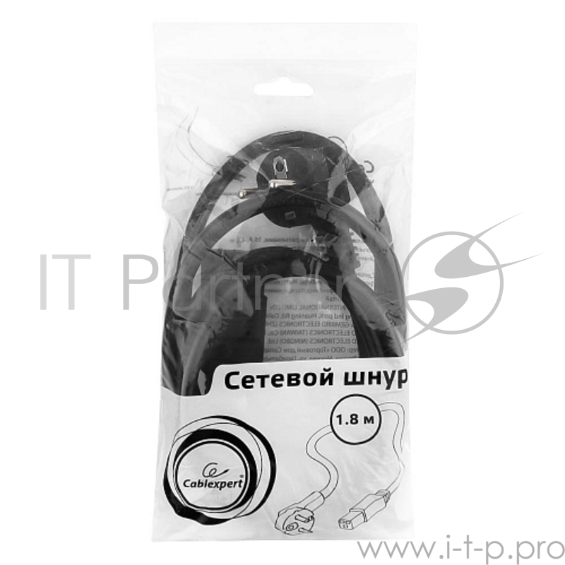 Кабель питания Gembird PC-186-C19 (1.8м)