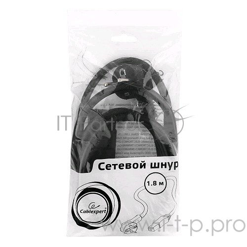 Кабель питания Gembird PC-186-C19 (1.8м)