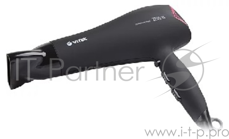 Фен VITEK VT-8208 BK, 2200Вт, черный