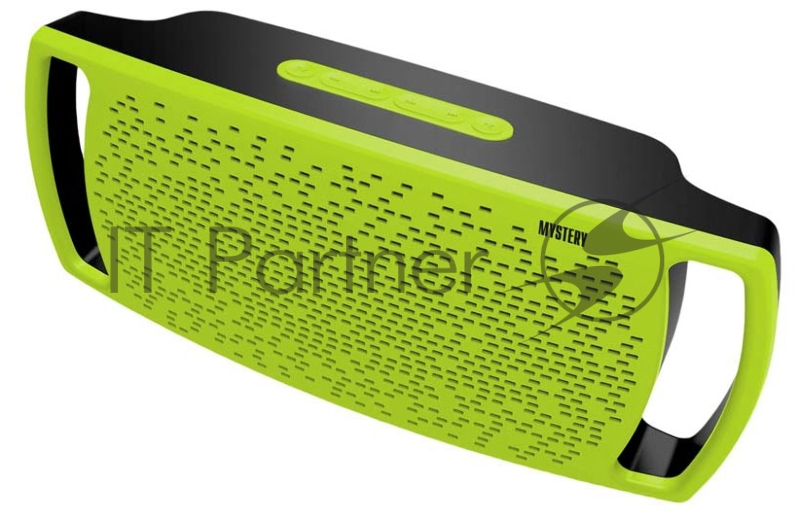 Аудиомагнитола Mystery MBA-512UB салатовый 10Вт/MP3/FM(dig)/USB/BT/microSD