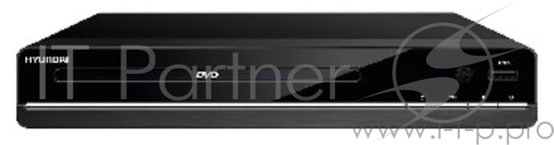 Плеер DVD Hyundai H-DVD180 черный ПДУ