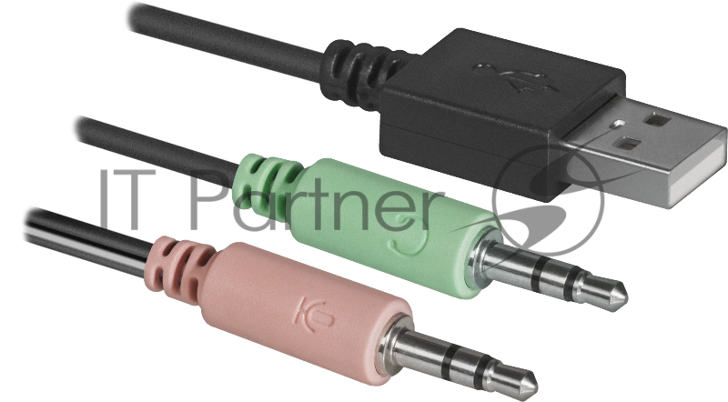 Акустическая система 2.0 SPK-190 BLACK 65190 DEFENDER