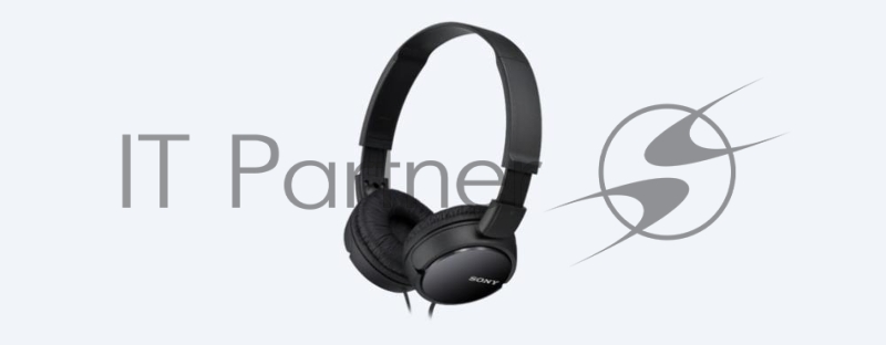 Наушники SONY MDR-ZX110AP черный