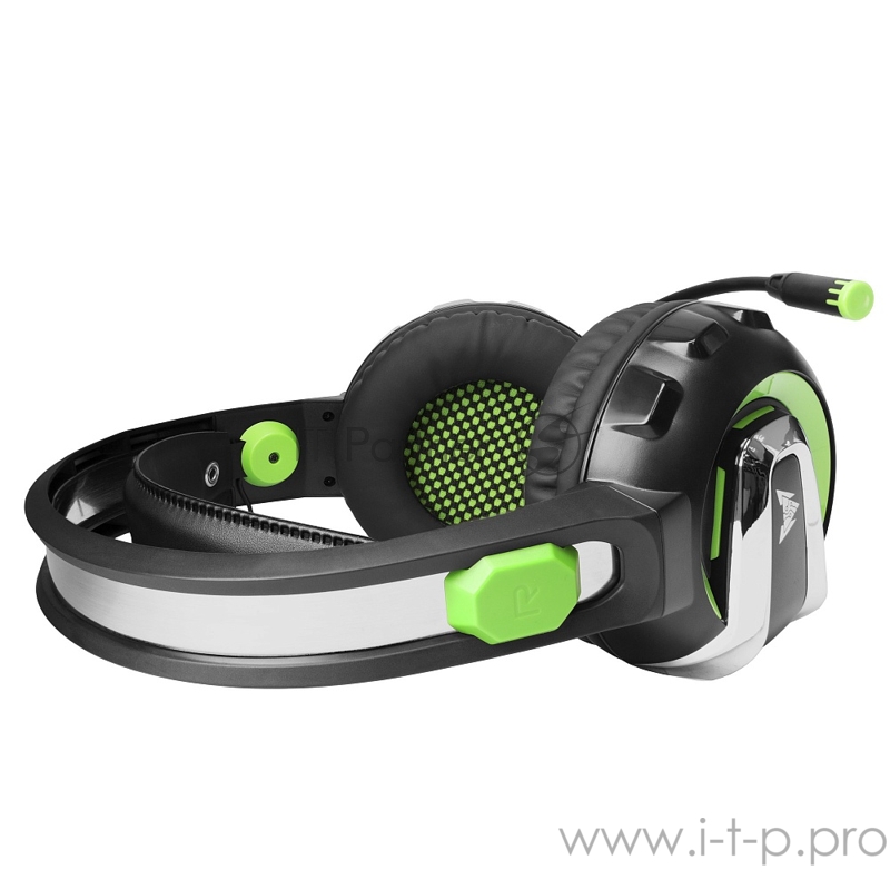 Гарнитура игровая CROWN CMGH-3002 Black&green