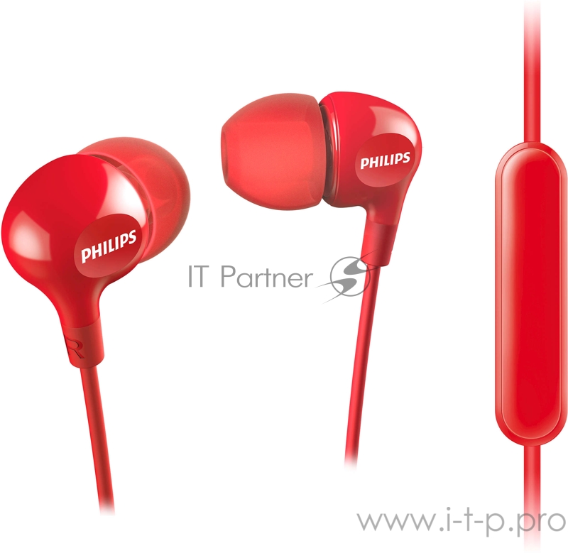 Наушники Philips SHE3555RD/00 красный